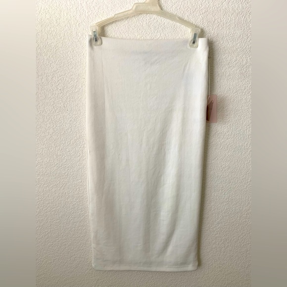 NWT white midi pencil skirt - Picture 1 of 4